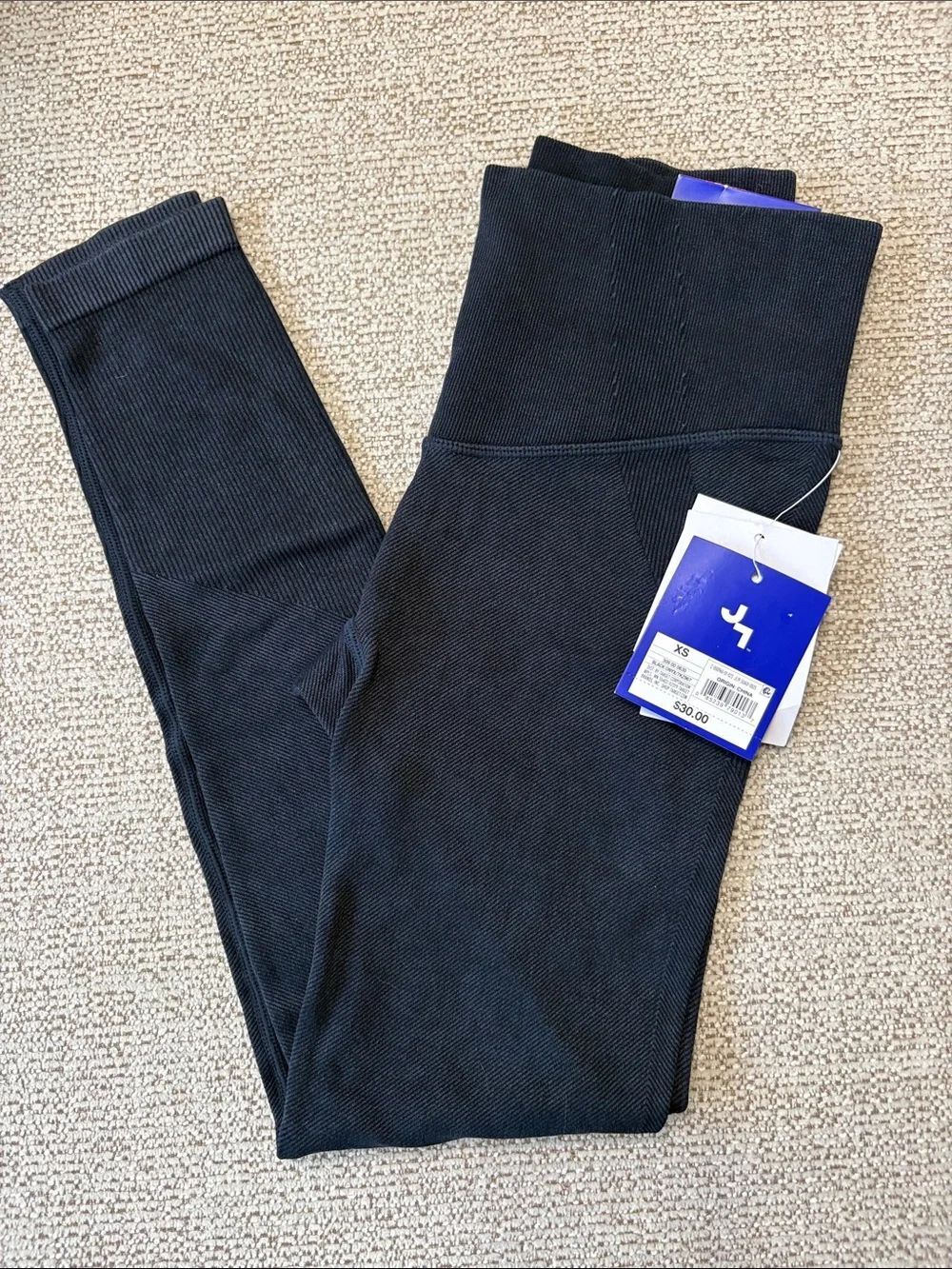 NWT JoyLab Black & Yellow Performance Four Piece Set Size XS - Picture 2 of 16